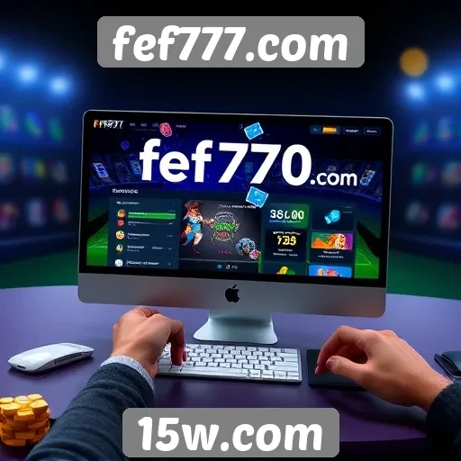 A experiência do usuário no site de fef777.com