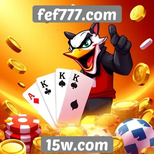 Variedade de jogos disponíveis em fef777.com
